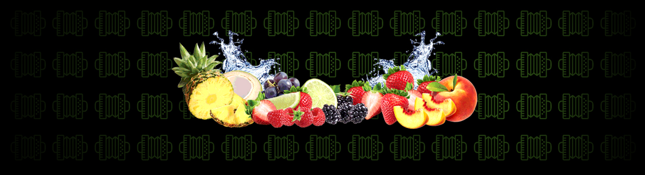 bannière jus de fruit